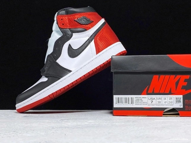 1 CD0461-016 High Black Toe Jordan Satin Retro Air 1213